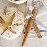 Frieling Wood and Stainless Batter and Dough Whisk for Mixing Bread Dough, 13-Inch, Natural