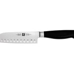 Zwilling J.A. Henckels Four Star 5" Hollow Edge Santoku Knife