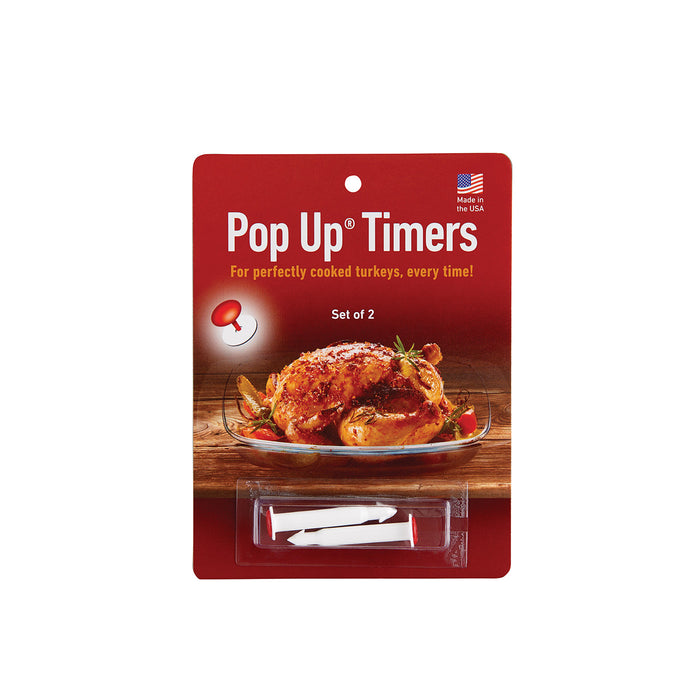HIC 220 Pop Up Turkey Timers, Set of 2, Made in USA
