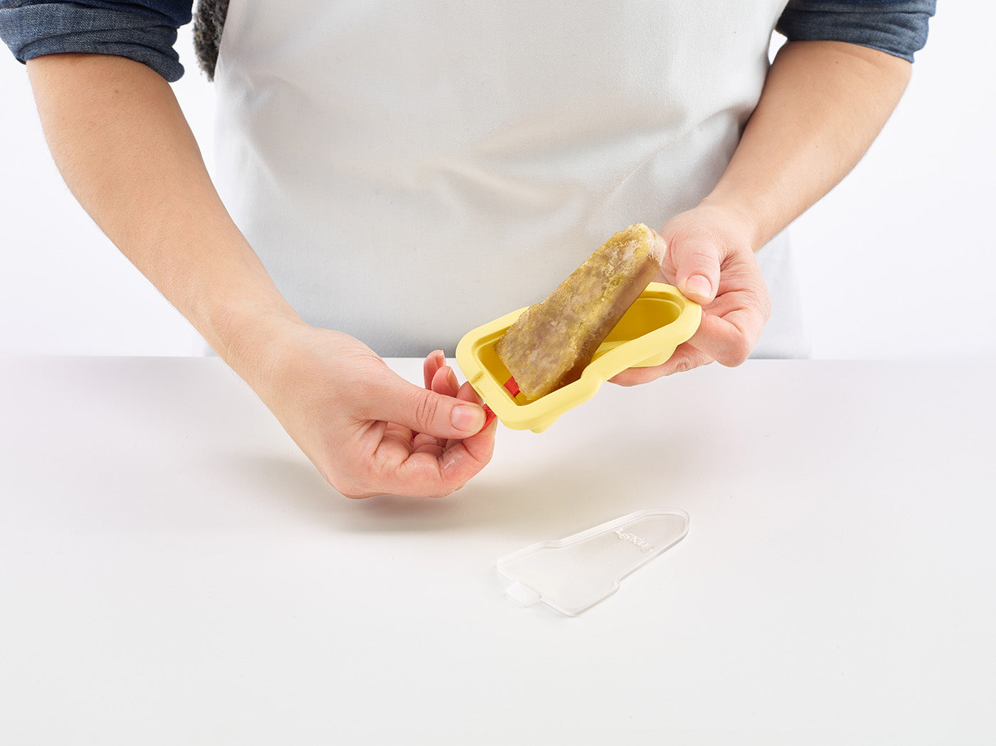 Lekue Iconic Shapes Ice Cream Pop Mold, Set of 4, Multicolor