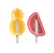 Lekue Tropical Fruit Ice Cream Molds, Set of 4, Multicolor