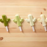 Lekue Cactus Pop Mold, Set of 4, Green