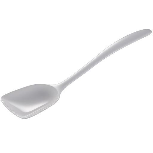 Gourmac 11-Inch Melamine Spoon, White