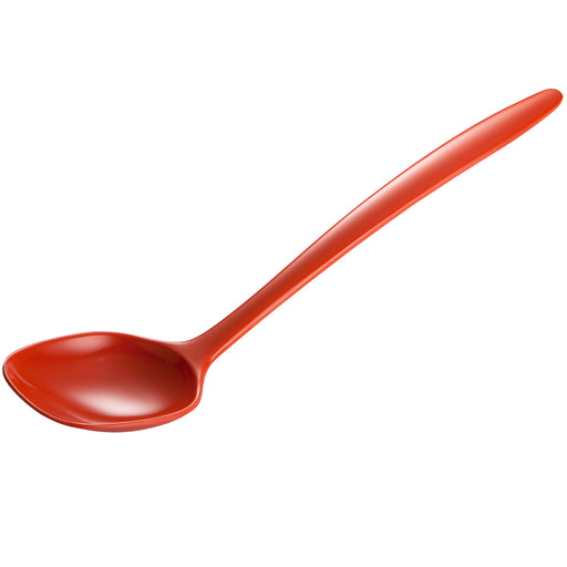 Gourmac 12-Inch Round Melamine Spoon, Orange