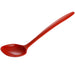 Gourmac 12-Inch Round Melamine Spoon, Red