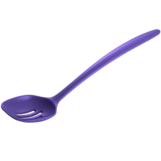 Gourmac 12-Inch Melamine Slotted Spoon, Violet