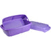 Hutzler 3-in-1 Fruit Saver Basket 2-Quart, Purple