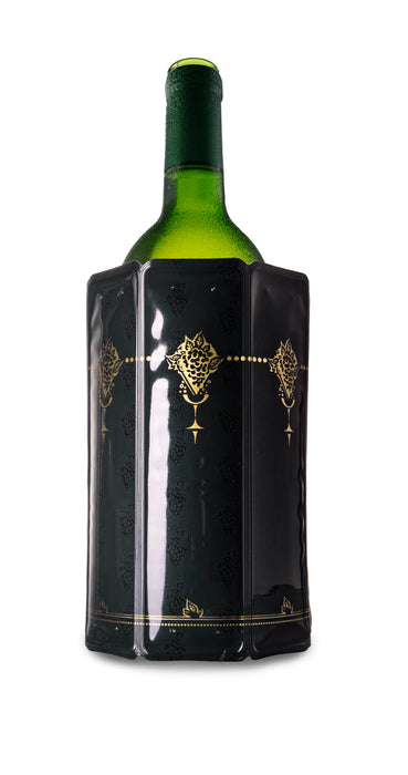 Vacu Vin Rapid Ice Active Cooler Wine Bottle Chilling Sleeve, Standard Classic