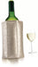 Vacu Vin Rapid Ice Active Cooler Wine Bottle Chilling Sleeve, Platinum