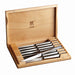Zwilling J.A. Henckels 8-Pc Stainless Steel Steak Knife Set With Wood Presentation Case