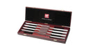 Zwilling J.A. Henckels 8-Pc Stainless Steel Serrated Steak Knife Set With Wood Presentation Case