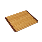 Island Bamboo Rainbow Pakka & Bamboo Cutting Board, 11-Inch by 9-Inch