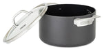 Viking Hard Anodized Nonstick 6 Qt Dutch Oven with Lid, Black