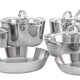 Viking Contemporary 3-Ply Stainless Steel 10 Piece Cookware Set