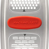 Rachael Ray Stainless Steel Multi-Grater with Silicone Handles, Red