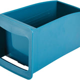 Rachael Ray Tools and Gadgets Stainless Steel Box Grater, Teal Blue