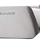 Rachael Ray 6-Inch Utility Knife and 5-Inch Serrated Utility Knife Set, Gray