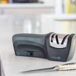 Kitchen IQ Edge Compact Electric Knife Sharpener, Stainless