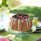 Nordic Ware Cast Aluminum Anniversary Bundt Pan, Gold