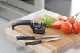 Kitchen IQ Deluxe Pull-Thru Knife & Scissor Sharpener