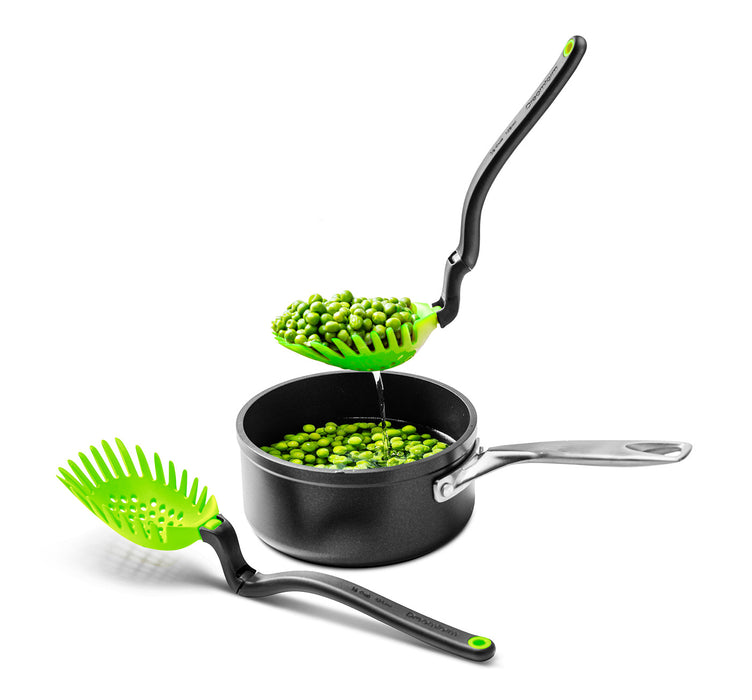 Dreamfarm Holey Spadle Non-Stick Cooking Spoon & Serving Ladle with Holes