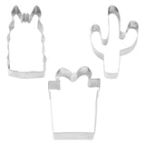 R&M International 3 Piece Falalala Llama Cookie Cutter Set