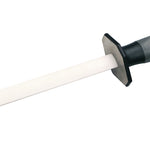 Kitchen IQ 8-Inch Oval Ceramic Rod Knife Sharpener
