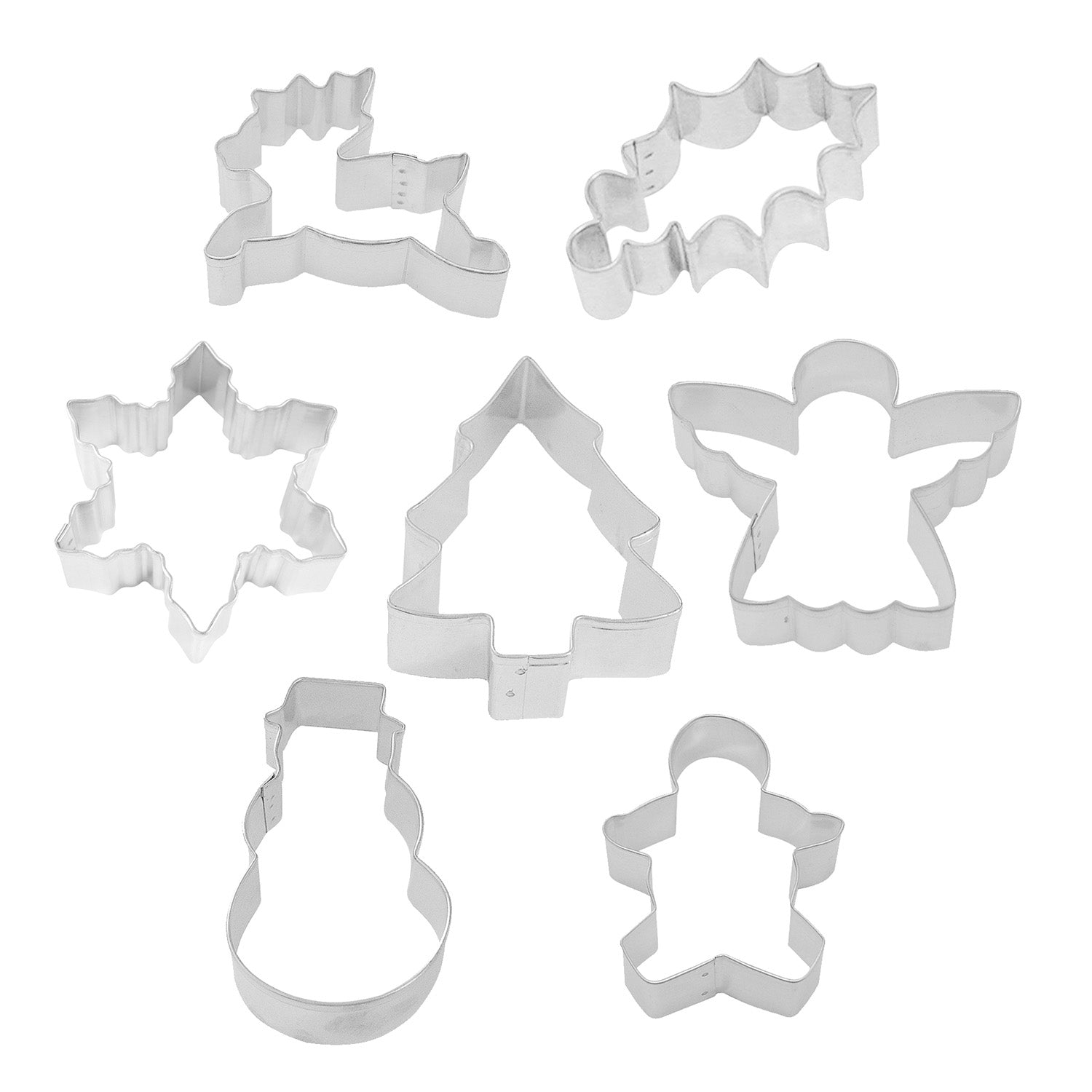 R&M International 7 Piece Christmas Cookie Cutter Set