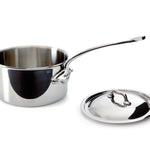 Mauviel M'Cook 1.9 qt Stainless Steel Saucepan & Lid