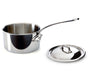 Mauviel M'Cook 1.9 qt Stainless Steel Saucepan & Lid