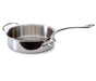Mauviel M'Cook 3.2 qt. Stainless Steel Saute Pan With Helper Handle