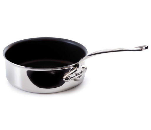 Mauviel M'cook 8 in. Stainless Steel Non-Stick Saute Pan