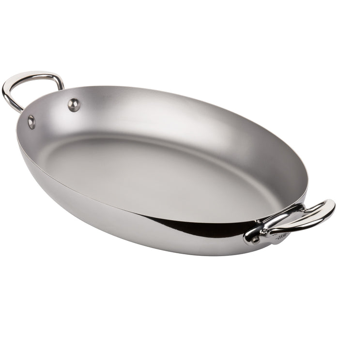 Mauviel M'Cook 11.8 Inch Magnetic Oval Pan