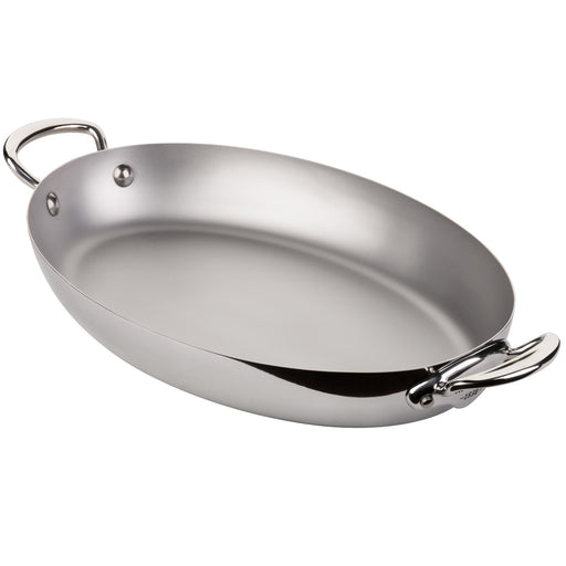 Mauviel M'Cook 13.8 Inch Magnetic Oval Pan
