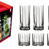 Riedel 8 Piece Bar Glassware Set, 4 Rocks and 4 Highball
