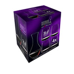 Riedel Stemless Wings Set, 4 Cabernet glasses & 1 Merlot Decanter
