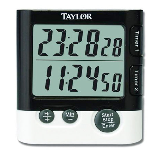 Taylor Classic Dual Event Digital Timer/Clock Kitchen