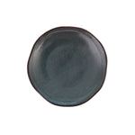 D&V Ston Porcelain Dinnerware Salad Plate, 8-Inch, Set of 6, Twilight