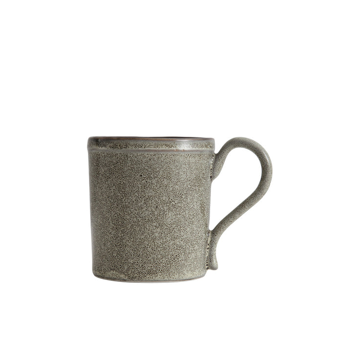 D&V Ston Porcelain Dinnerware Mug, 9 oz, Set of 6, Mist