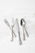 Fortessa Ashton Antiqued Flatware 5 Piece Place Setting, Stainless Steel