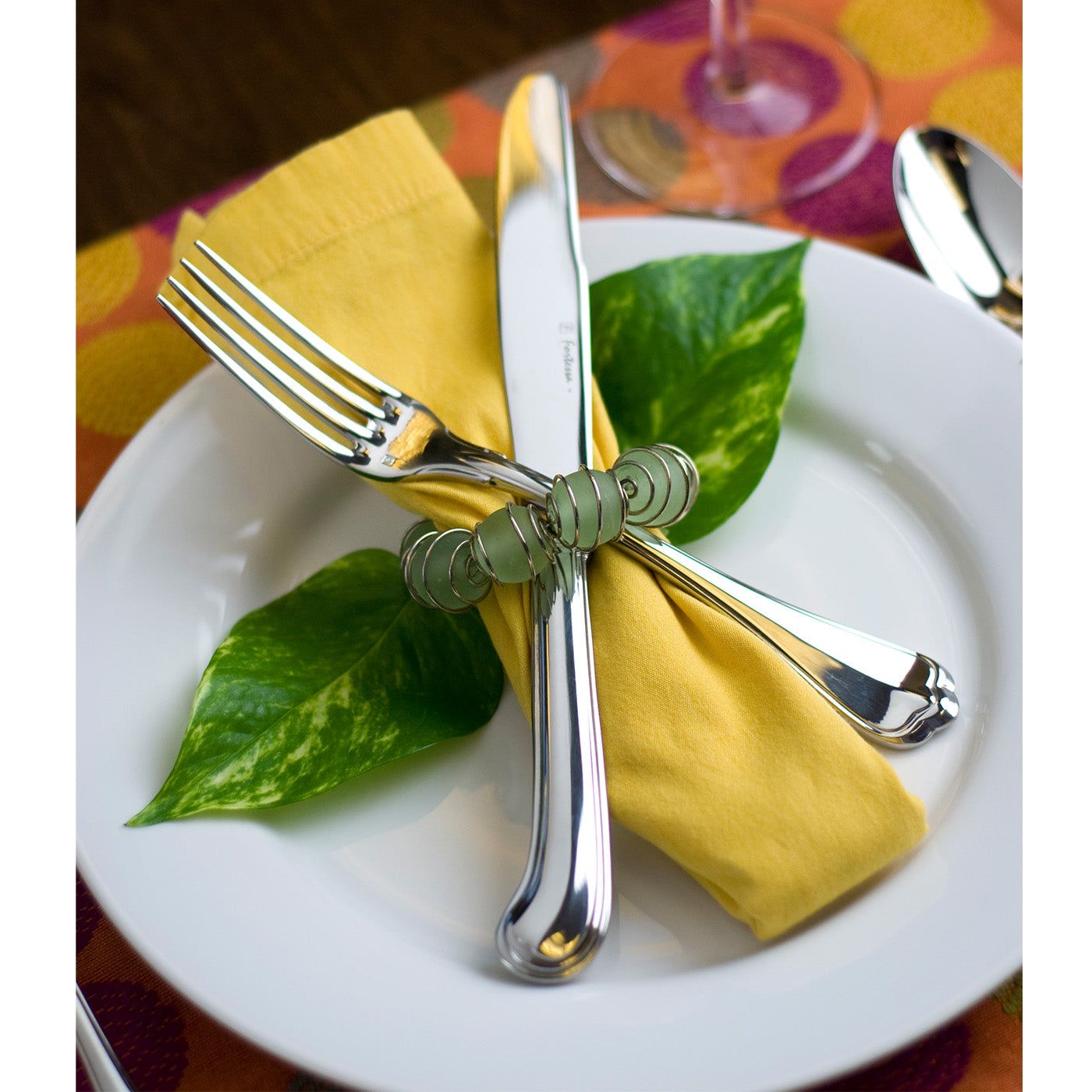 Fortessa San Marco 18/10 Stainless Steel Flatware 5 Piece Place Setting