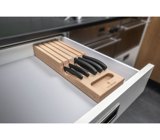 Victorinox Swiss Classic 5-Piece Knife Set with In-Drawer Knife Holder