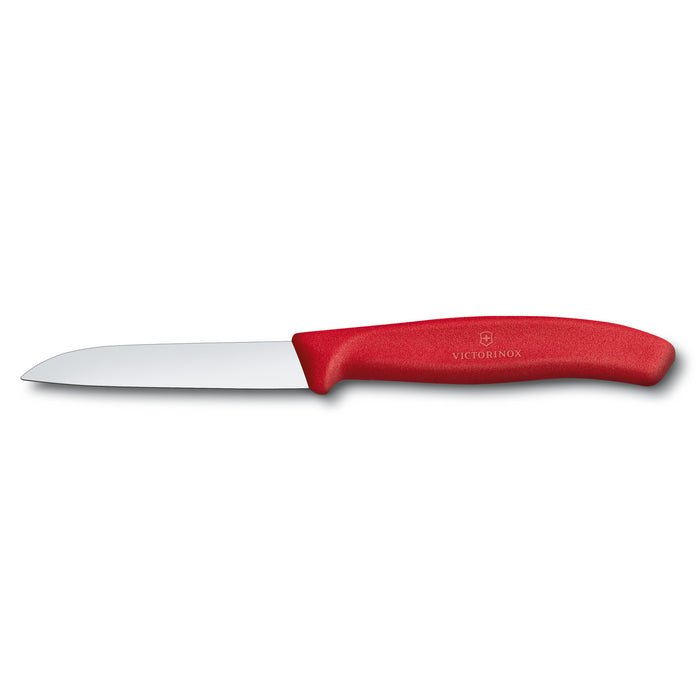 Victorinox Swiss Classic 2.5" Straight Paring Knife, Red