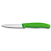 Victorinox Swiss Classic 3.25" Straight Paring Knife, Spear Point Blade, Green