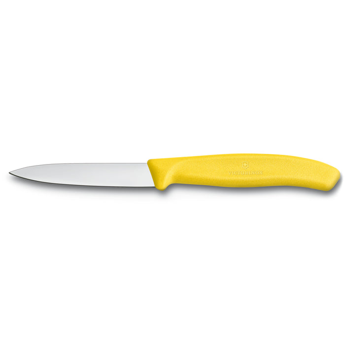 Victorinox Swiss Classic 3.25" Straight Paring Knife, Spear Point Blade, Yellow