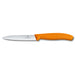 Victorinox Swiss Classic 4-Inch Straight Paring Knife, Spear Point Blade, Orange