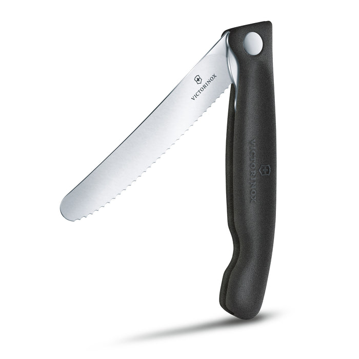 Victorinox Swiss Classic 4.5" Serrated Utility Knife, Foldable