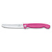 Victorinox Swiss Classic 4.5" Serrated Utility Knife, Foldable, Pink