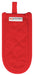 MU Kitchen 100% Cotton Terry-Lined Handle Slip, 7.5-Inch, Crimson