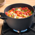 Swiss Diamond 5.5 Qt Soup Pot with Lid, 9.5 Inch